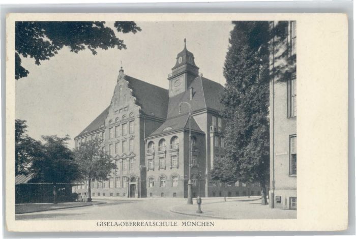 Muenchen Bayern isela-Oberrealschule