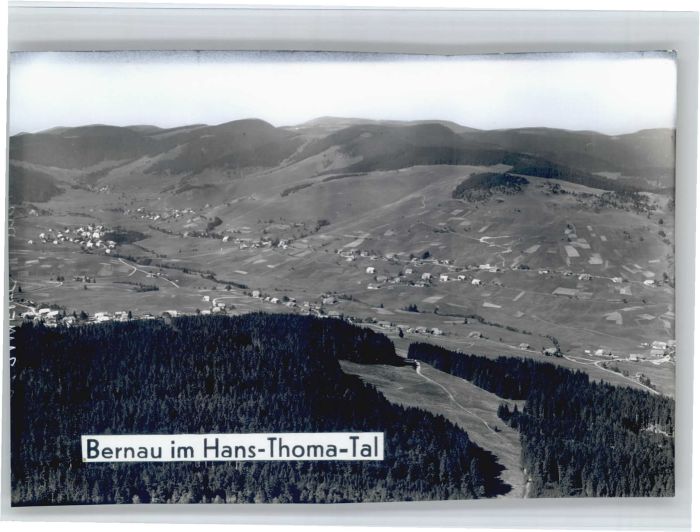 Bernau Schwarzwald Fliegeraufnahme
