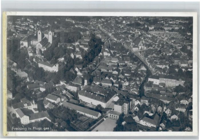 Freising Fliegeraufnahme