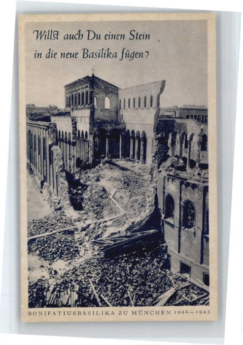 Muenchen Bayern onifatiusbasilika