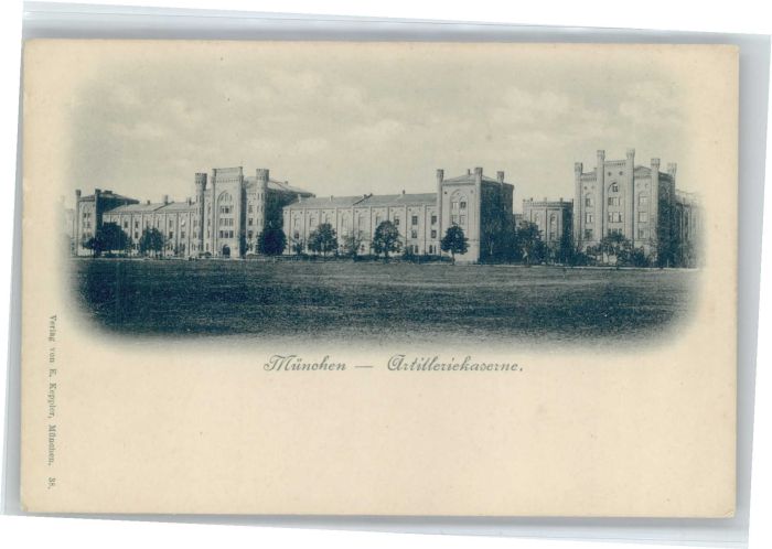 Muenchen Bayern rtilleriekaserne