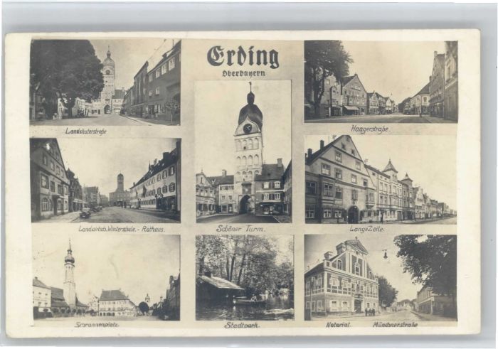 Erding Winterschule Rathaus Stadtpark Haagerst