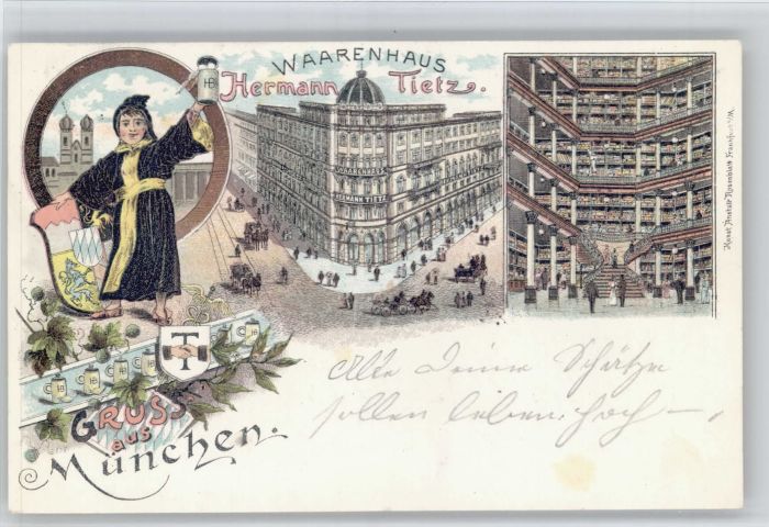 Muenchen arenhaus Hermann Tietz