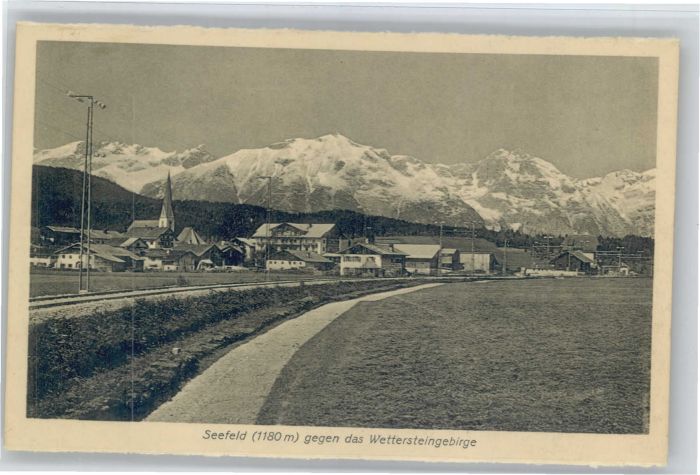 Mittenwald Bayern Mittenwald Seefeld