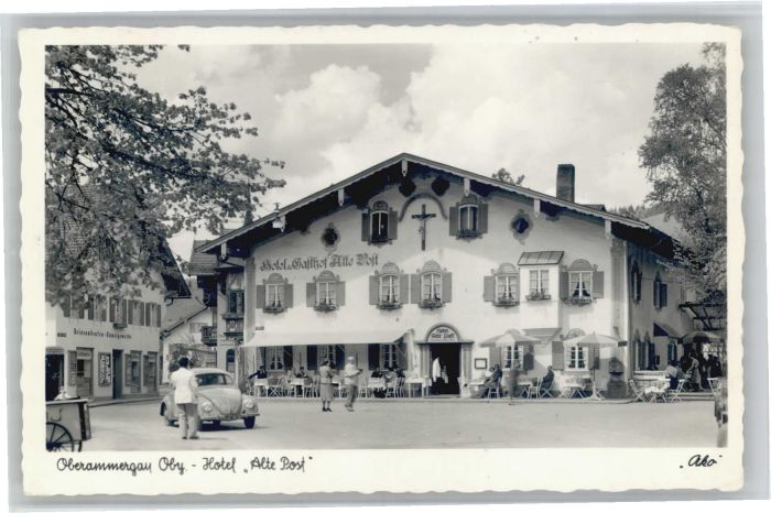 OBERAMMERGAU Bayern Hotel Alte Post
