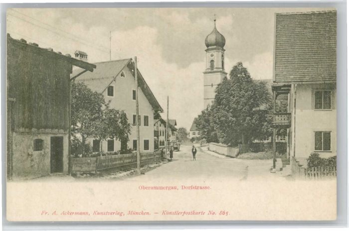 Oberammergau Dorfstrasse