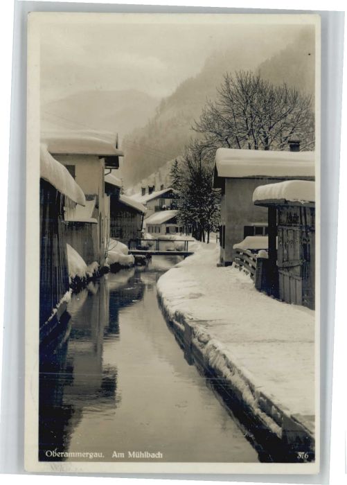 OBERAMMERGAU Bayern Muehlbach