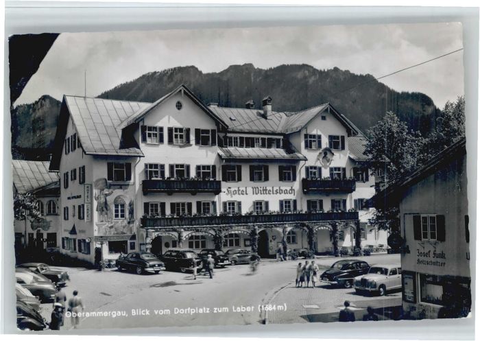 OBERAMMERGAU Bayern Laber Hotel Wittelsbach