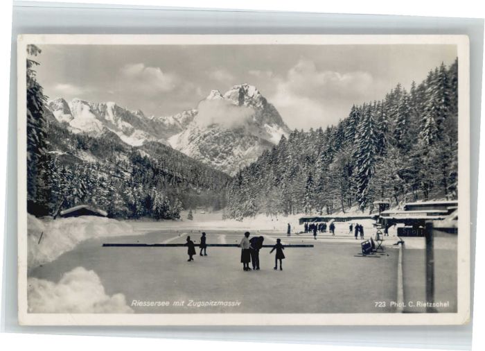 Murnau Staffelsee [Stempelabschlag] Riessersee