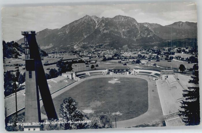 GARMISCH-PARTENKIRCHEN Bayern Olympia Skistadion