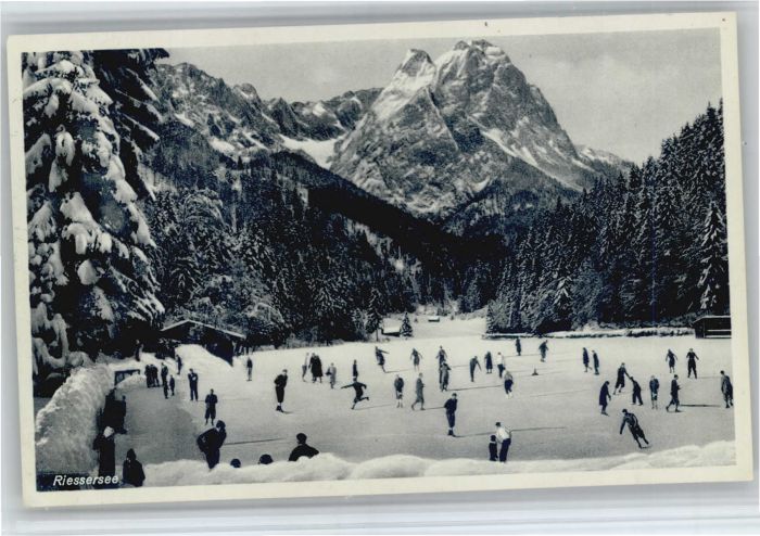 Mittenwald Bayern Mittenwald [Stempelabschlag] Riessersee