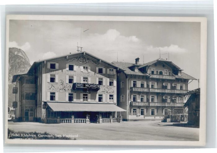 GARMISCH-PARTENKIRCHEN Bayern Hotel drei Mohren