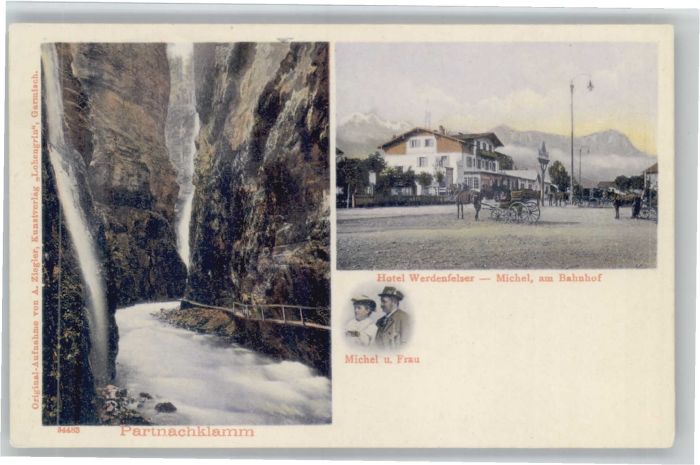 Garmisch-Partenkirchen Partnachklamm Hotel Werdenfelser Michel