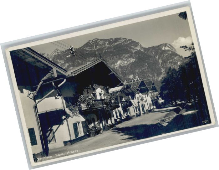 GARMISCH-PARTENKIRCHEN Bayern Klammstrasse