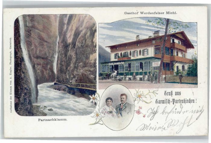 Garmisch-Partenkirchen Partnachklamm Hotel Werdenfelser Michel