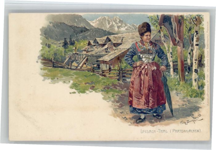 Partenkirchen Künstler Fritz Berger