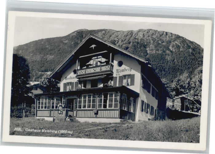 Wamberg Garmisch-Partenkirchen Gasthaus