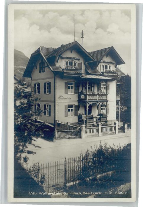 GARMISCH-PARTENKIRCHEN Bayern Villa Wetterstein