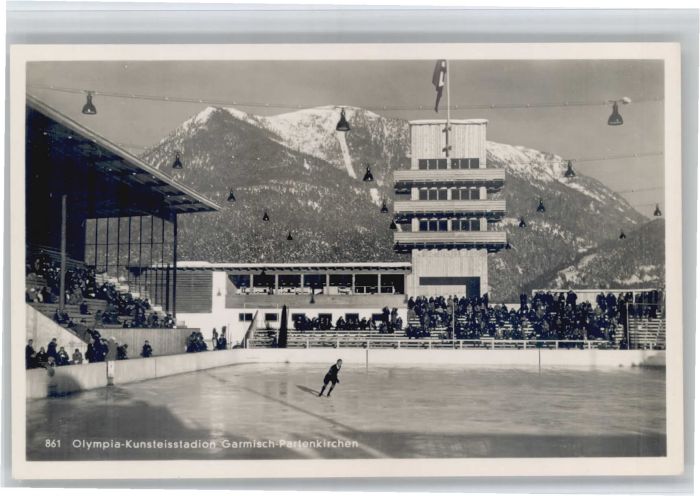 GARMISCH-PARTENKIRCHEN Bayern Olympiakunsteisstadion
