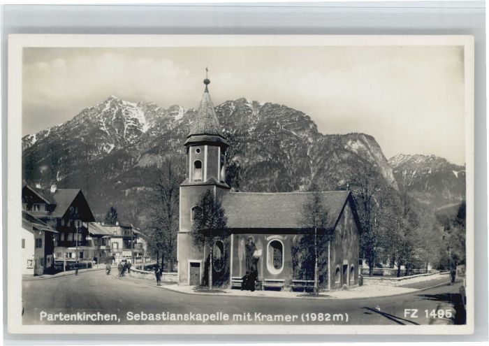 Partenkirchen Sebastiankapelle Kramer