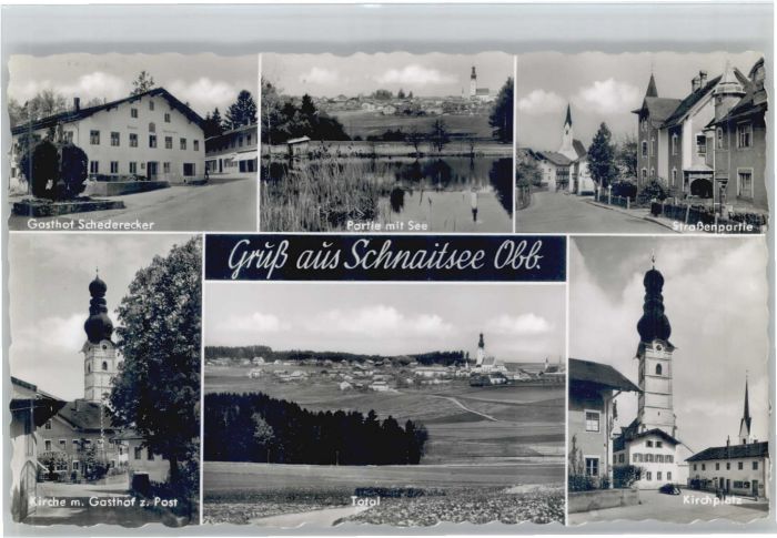 Schnaitsee Gasthof Schederecker Gasthof Post Kirch