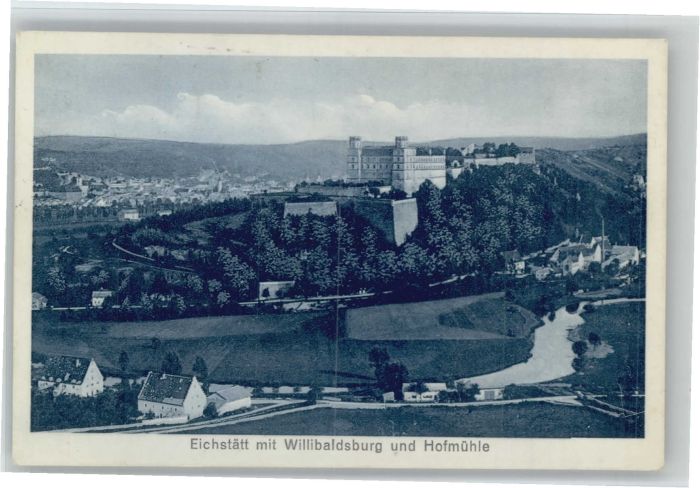Eichstaett Oberbayern Eichstätt Willibaldsburg Hofmühle x