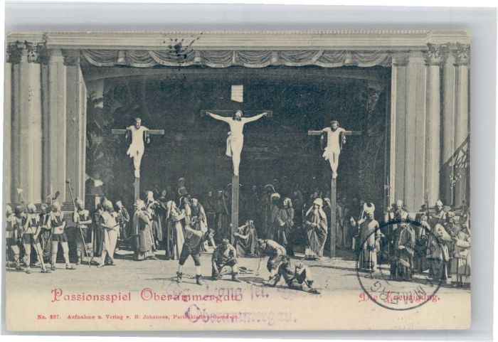 OBERAMMERGAU Bayern Passionsspiel