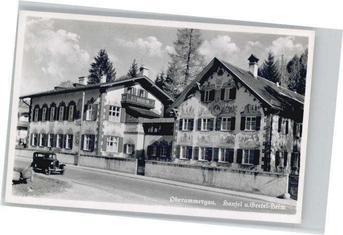 OBERAMMERGAU Bayern Haensel und Gretel Heim