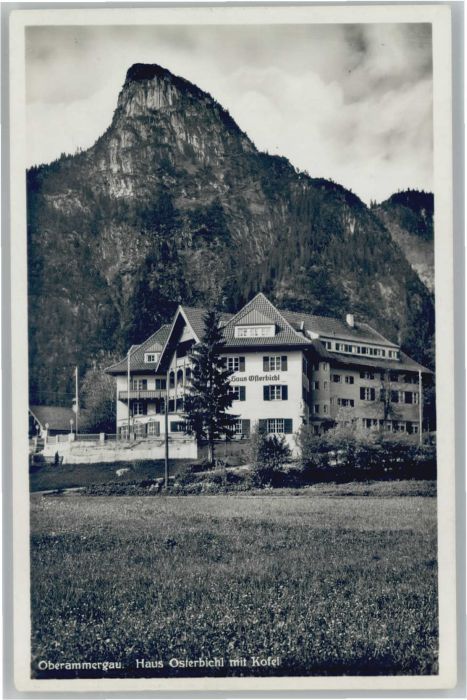 OBERAMMERGAU Bayern Haus Osterbichl