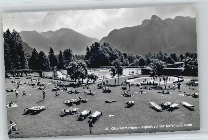 OBERAMMERGAU Bayern Alpenbad