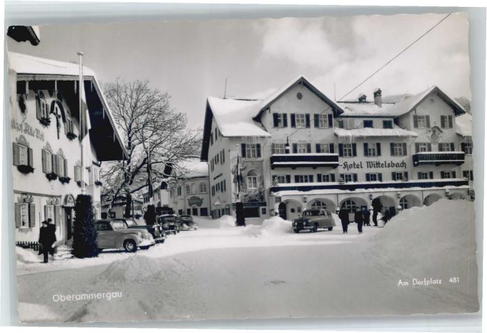 OBERAMMERGAU Bayern Hotel Wittelsbach
