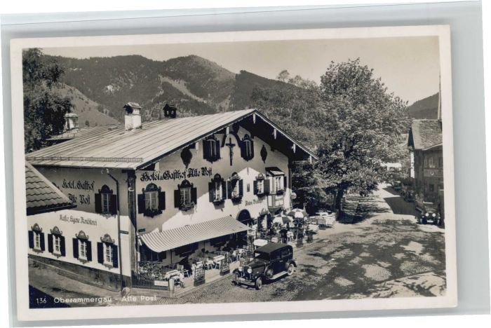 OBERAMMERGAU Bayern Hotel Alte Post