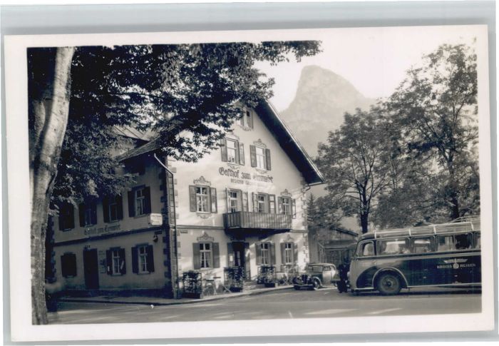 OBERAMMERGAU Bayern Gasthof zum Turmwirt