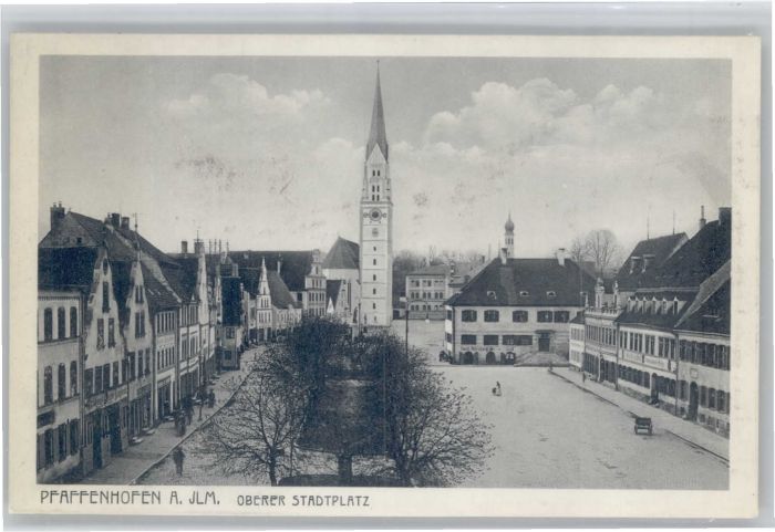 Pfaffenhofen Ilm Stadtplatz