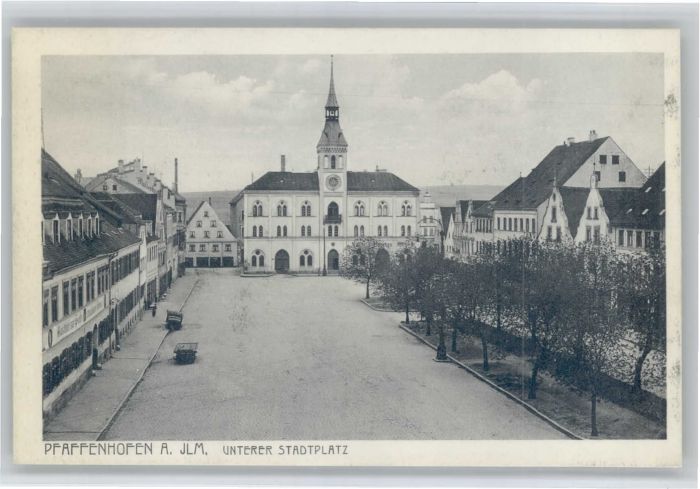 Pfaffenhofen Ilm Stadtplatz