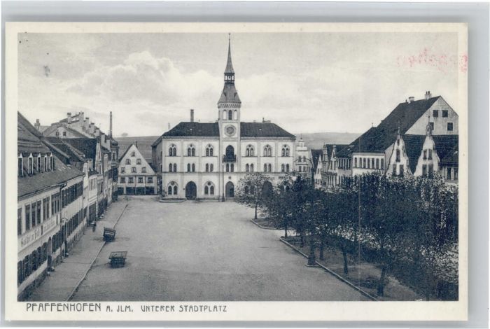 Pfaffenhofen Ilm Stadtplatz