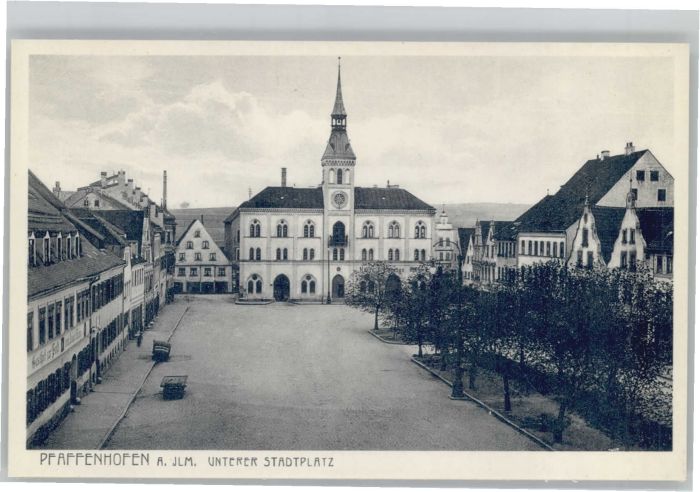 Pfaffenhofen Ilm Stadtplatz