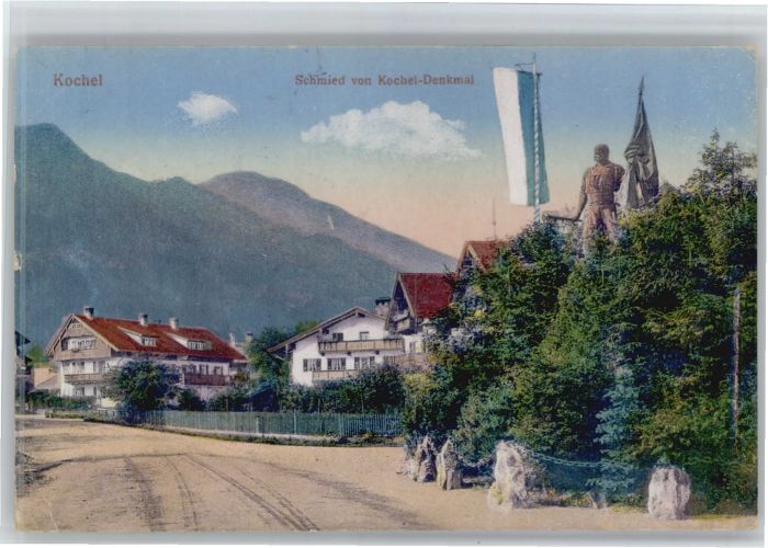 Kochel See Kochel Schmied von Kochel Denkmal