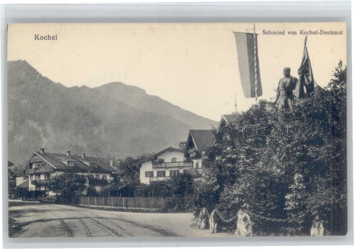 Kochel See Kochel Schmied von Kochel Denkmal