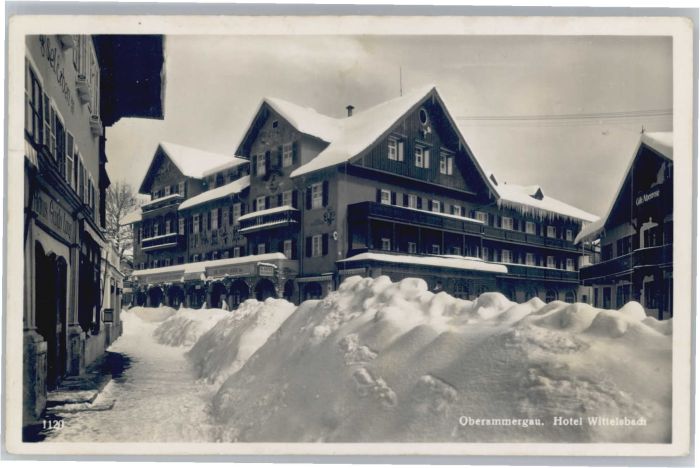 OBERAMMERGAU Bayern Hotel Wittelsbach