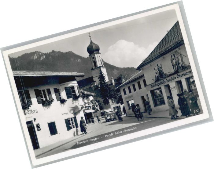 OBERAMMERGAU Bayern Sternwirt
