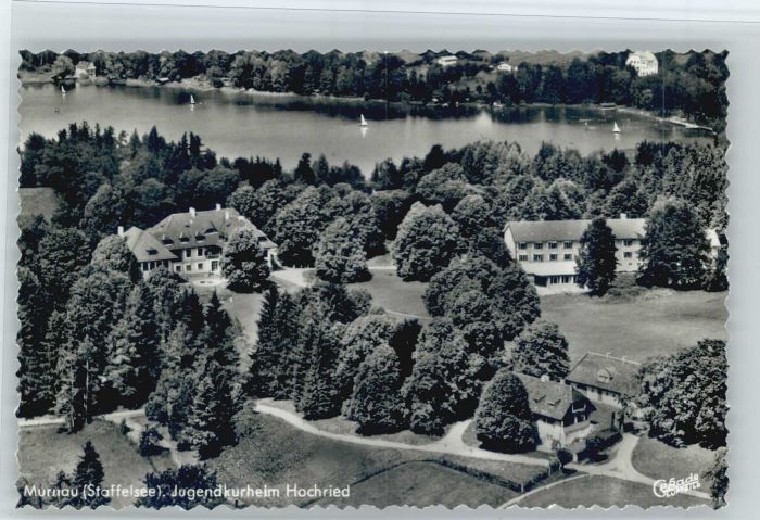 Murnau Staffelsee Fliegeraufnahme Jugendkurheim Hochried