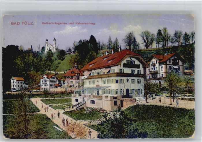 Bad Toelz olberbräugarten Kalvarienberg x