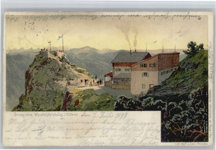 Wendelstein Berg Wendelsteinhaus