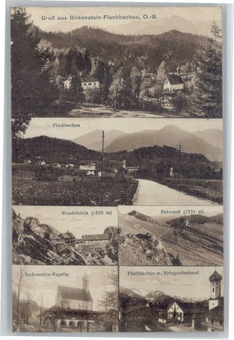 Birkenstein Fischbachau Wendelstein Rotwand Birkens