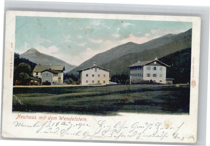 Neuhaus Schliersee Wendelstein