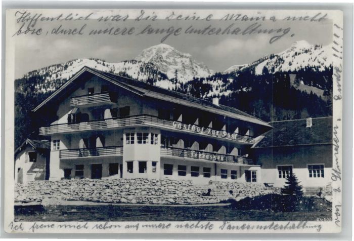 Bayrischzell Gasthof zur Post