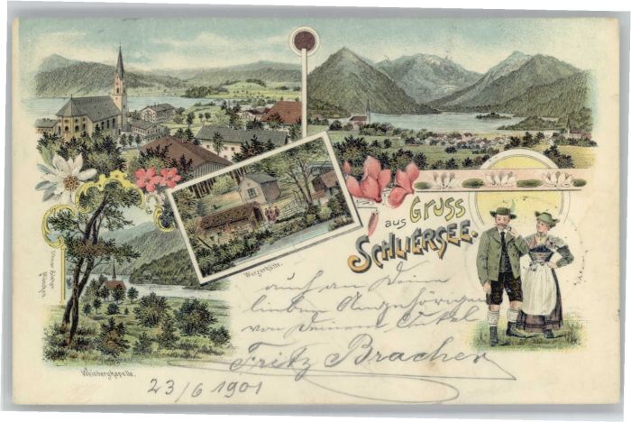 Schliersee Weinbergkapelle Wurzerhaus