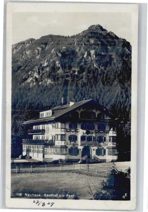 Neuhaus Schliersee Gasthof zur Post