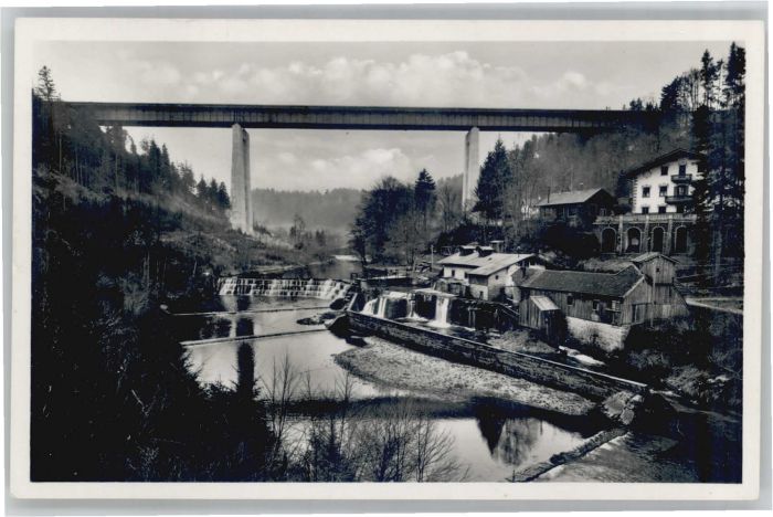 Weyarn Miesbach Bayern Mangfallbruecke